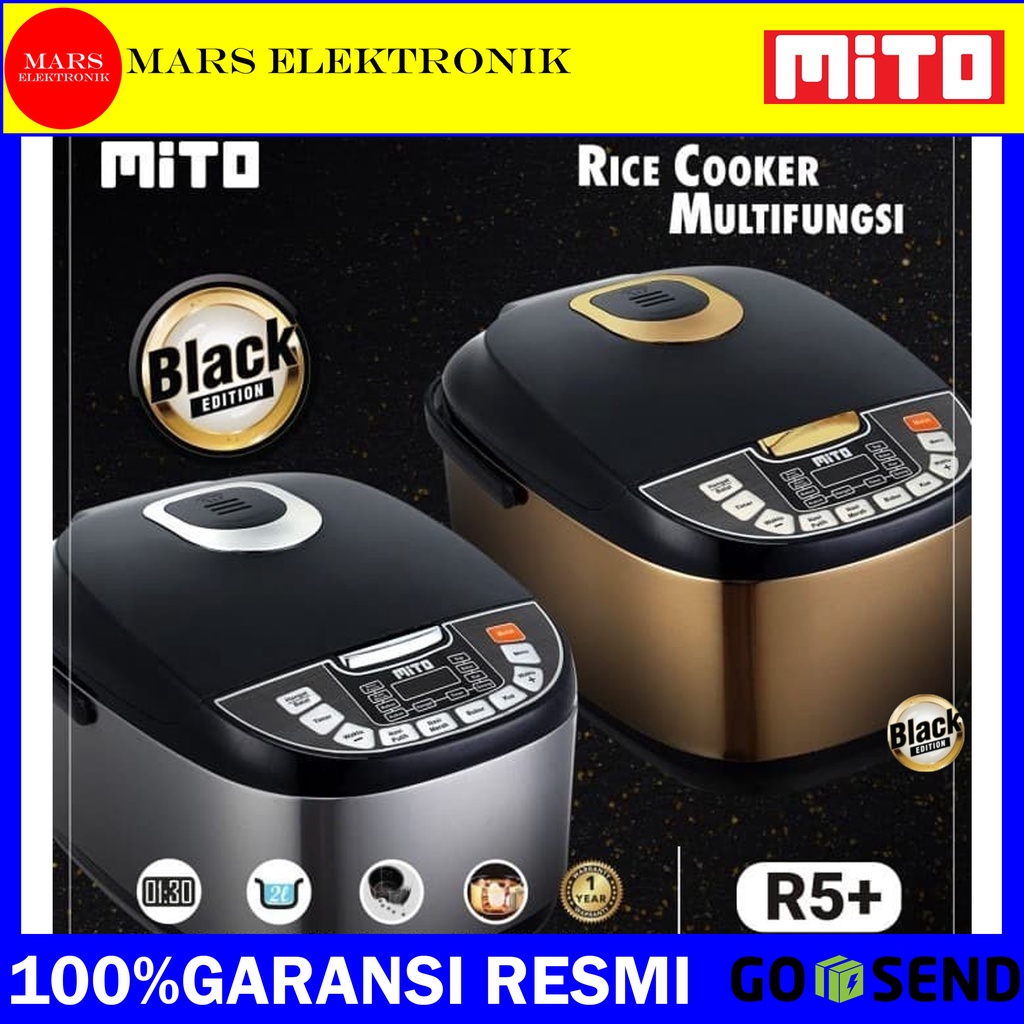 Jual RICE COOKER DIGITAL MITO R5 / 2 L / 8 IN 1 / RICE COOKER MITO