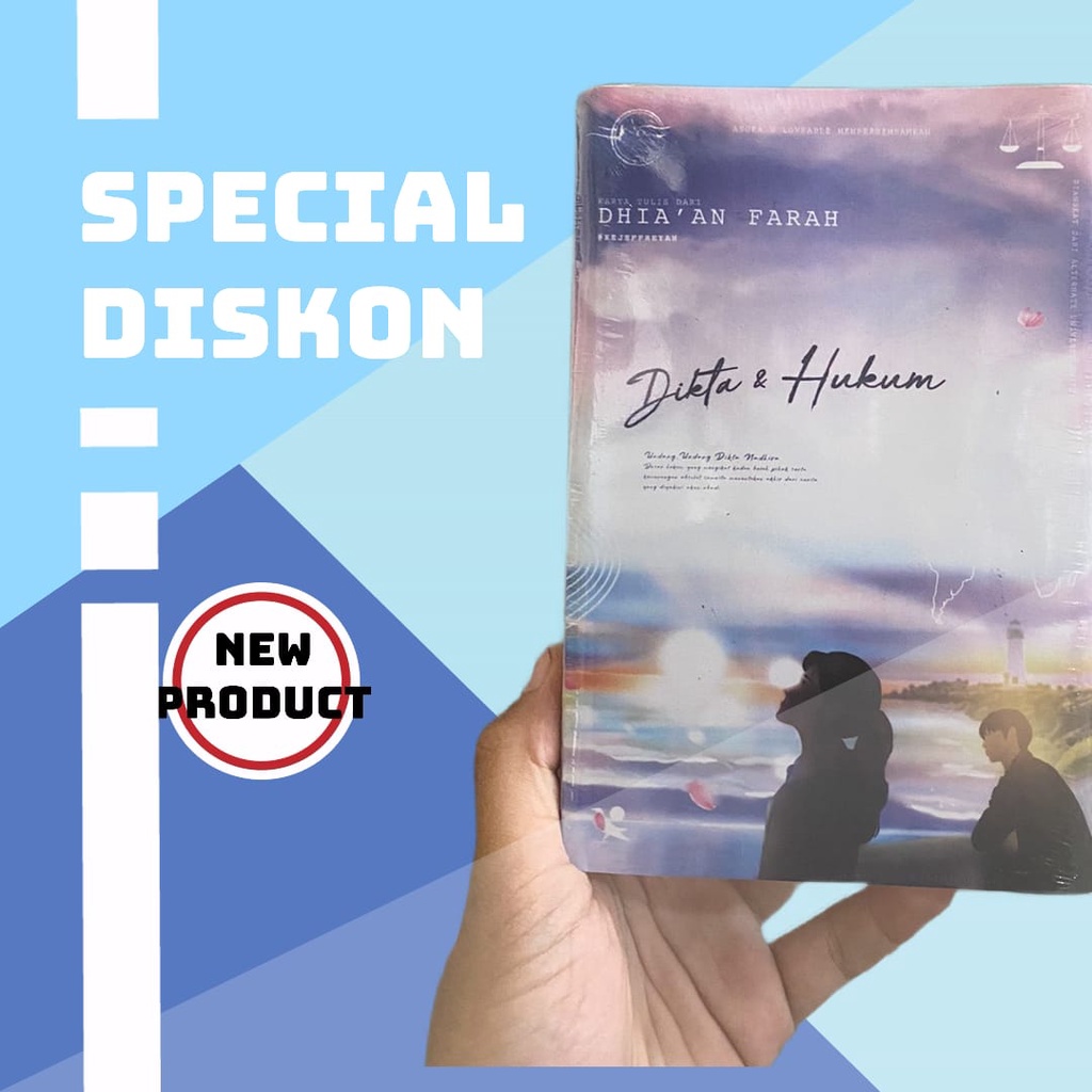 Jual Novel - Dikta Dan Hukum By Dhia'an Farah | Shopee Indonesia