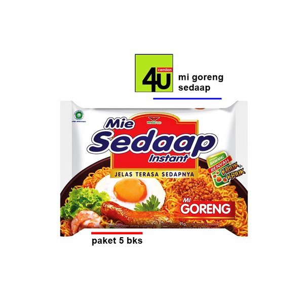 Jual Produk Eksklusif Mie Sedaap Mi Goreng Paket Bks Best Seller Shopee Indonesia