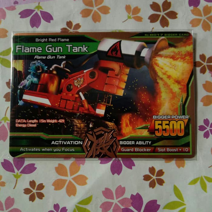 Jual strong animal kaiser maximum bronze bigger flame gun tank m4 ...