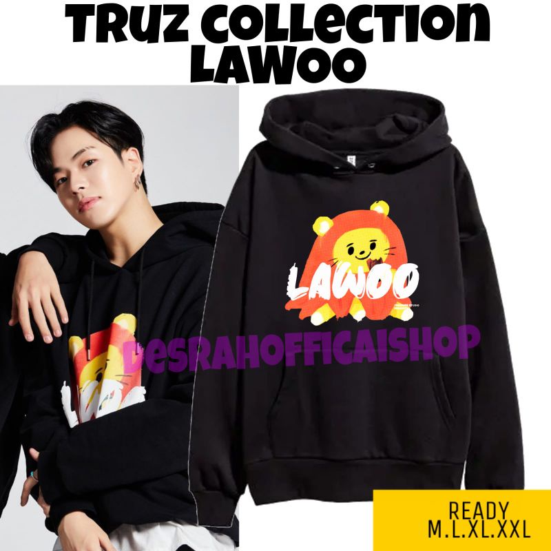 Jual JAKET HOODIE Korean treasure truz collection LAWOO | Shopee Indonesia