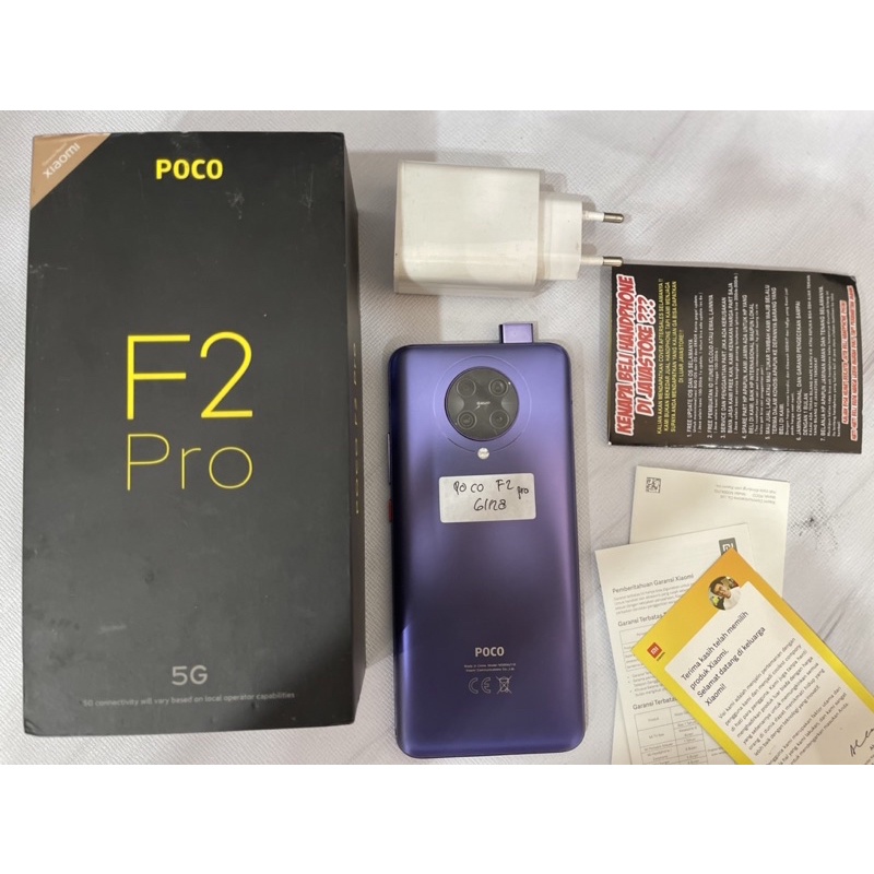 XIAOMI POCOPHONE F2 PRO RAM 8 ROM 256 SECOND ORIGINAL BERGARANSI LIKE NEW