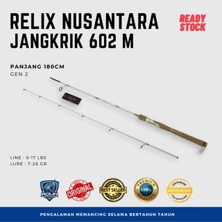 Relix Nusantara Dragonfly Fishing Rod 622 SE 186cm Relic Nusantara