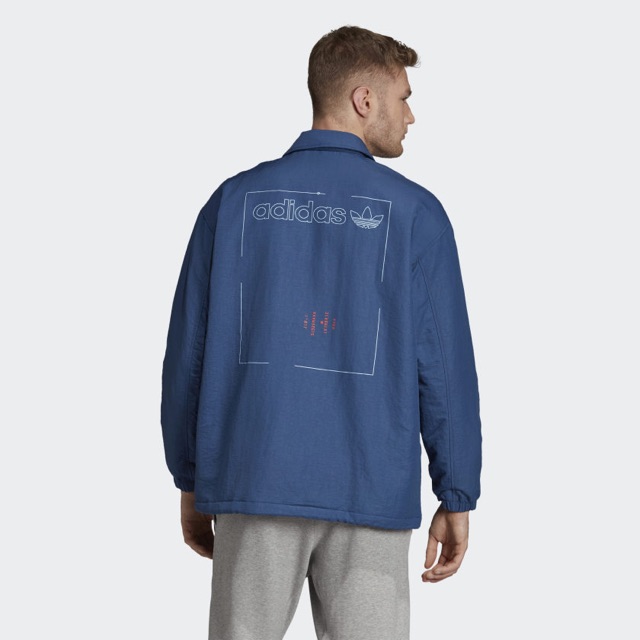 Adidas kaval graphic coach jacket hotsell