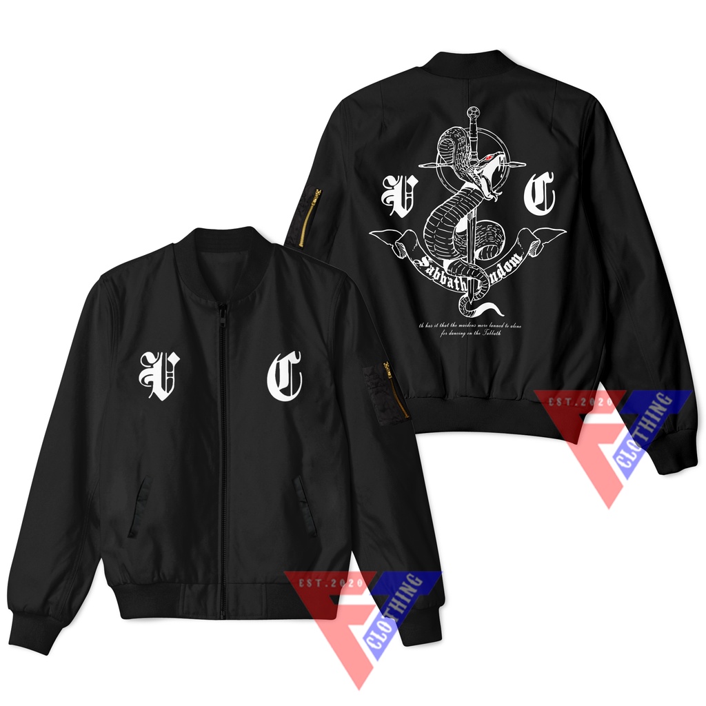 Jual JAKET BOMBER SABBATH CREW THE GRIM REAPER WEBTOON WIND BREAKER ...