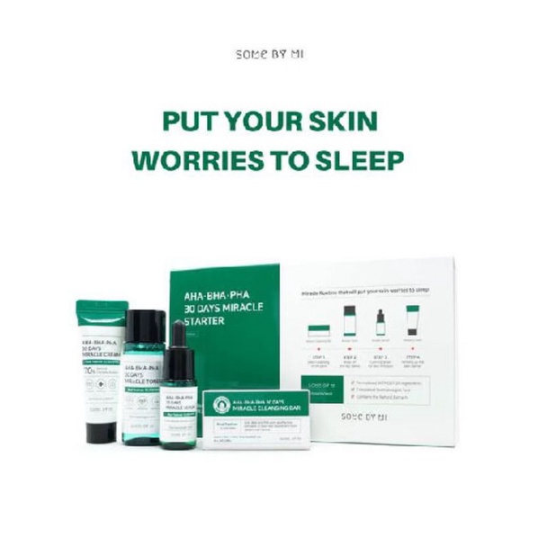Jual SOME BY MI Aha/Bha/Pha 30 days Miracle Starter Kit. | Shopee Indonesia