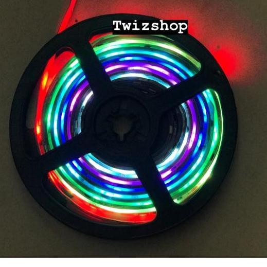 Jual (TERBARU) 501KEN Lampu LED Strip Running RGB 5 Meter DC 12V + IC ...