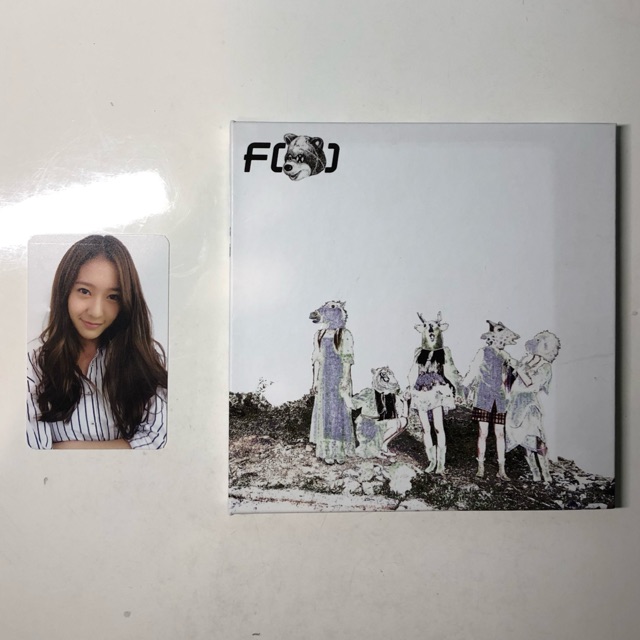 Jual FX Electric Shock 2nd Mini Album with Krystal F(x) Photocard