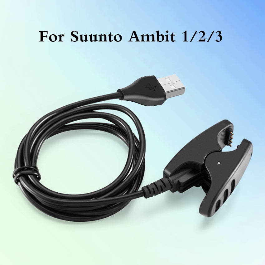 Jual Kabel Charger Suunto Spartan 9 Charging Baro EON Core D5 Ambit 4 Wrist HR Ultra Sport Charging USB Cable Smartwatch USB Clip Charger Cable for Suunto 3 Spartan Trainer Ambit Ambit 2 3 Shopee Indo...