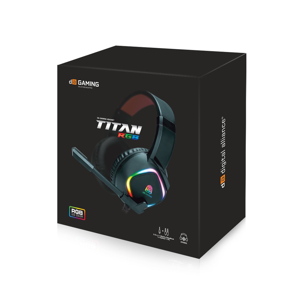 DA Titan RGB Digital Alliance Titan RGB Gaming Headset