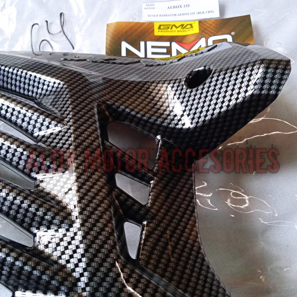 Jual COVER RADIATOR LEXI/AEROX155 CARBON NEMO | Shopee Indonesia