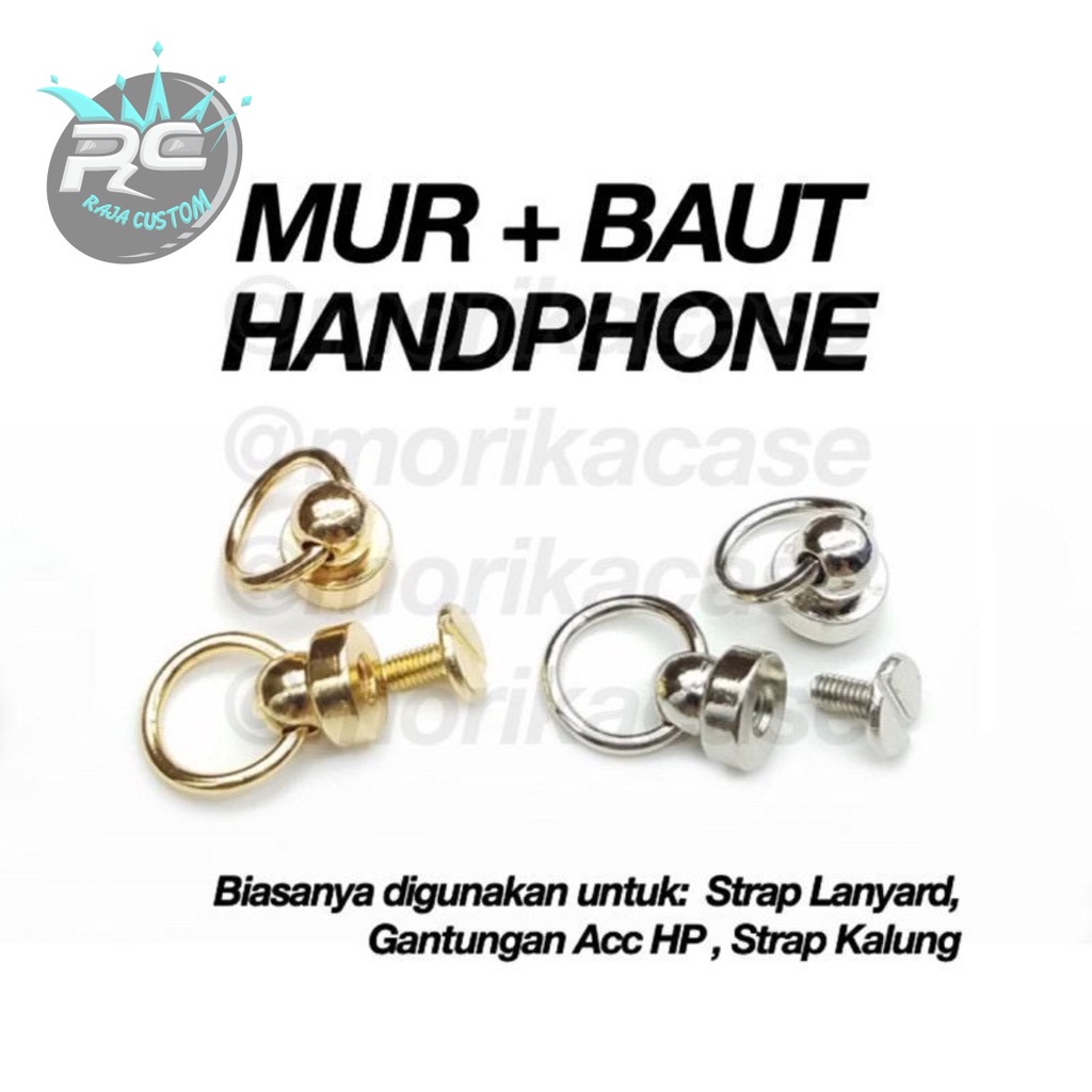 Jual Mur Baut Sekrup Khusus Sling Slingcase Lanyard Pengait Strap Tali