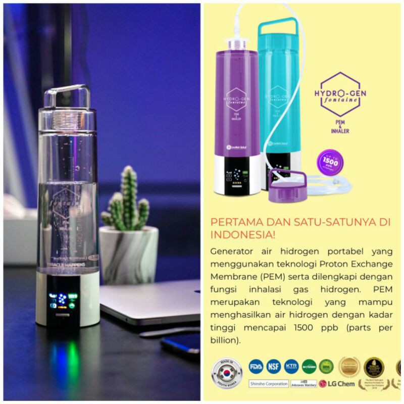 Jual Perawatan Kesehatan Hydrogen PEM dan Inhalasi | Shopee Indonesia