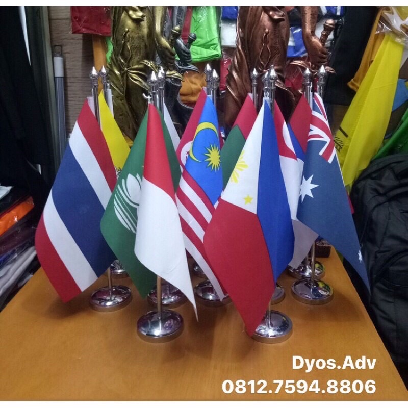Jual Bendera Negara Meja Tiang Stenlis Shopee Indonesia