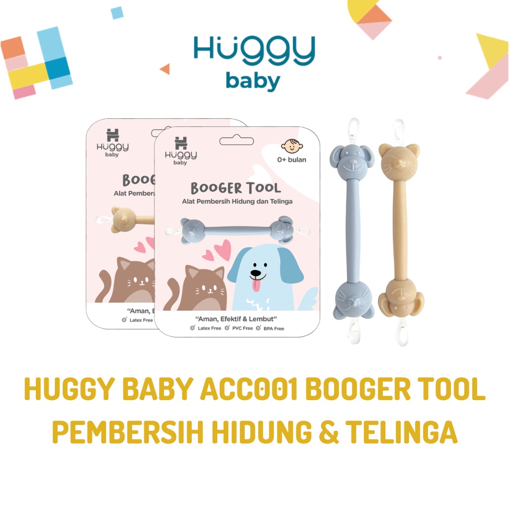 Jual Huggy Baby ACC001 Booger Tool | Pembersih Hidung & Telinga Bayi ...