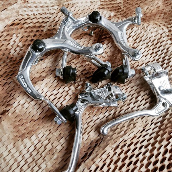 Jual Brake Set Rem Sepeda Dia Compe Bulldog Brake Lever MX 128 OSBMX