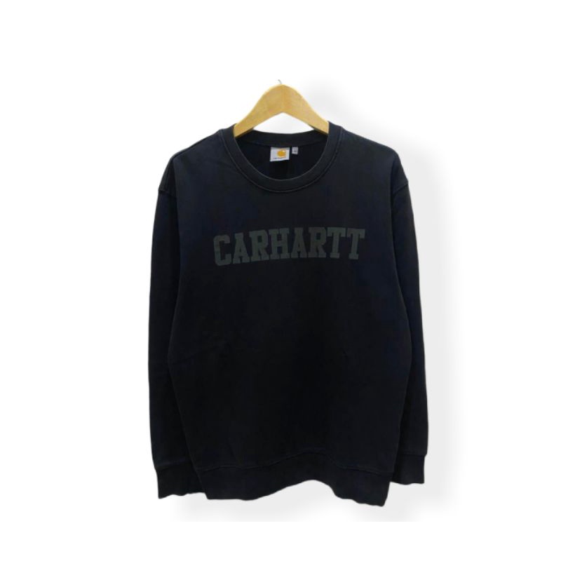 Jual Crewneck Carhartt College Sweat WIP Second Original | Shopee Indonesia