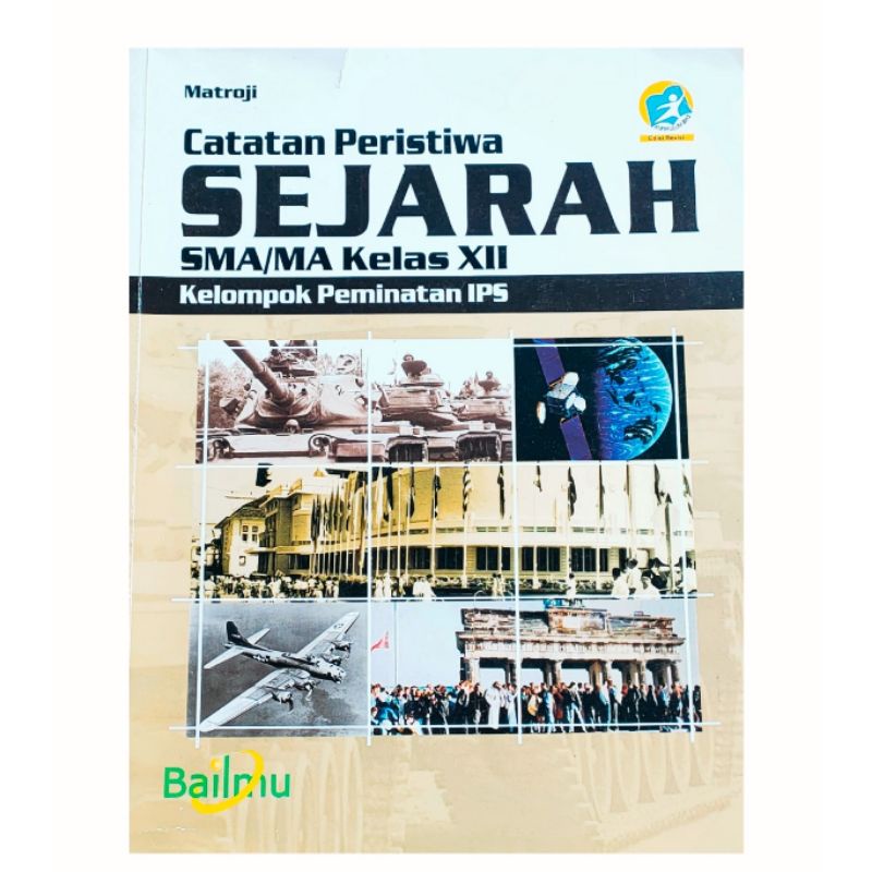 Jual Buku Catatan Pristiwa SEJARAH SMA Kelas 3 K13 Revisi | Shopee ...