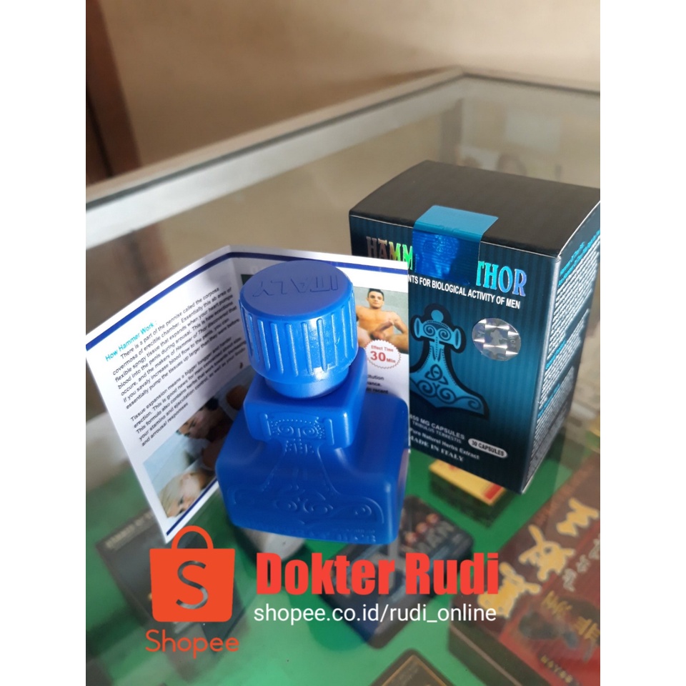 Jual Hammer Of Thor Original Italy Asli Obat Kuat Pembesar Penis Hamer