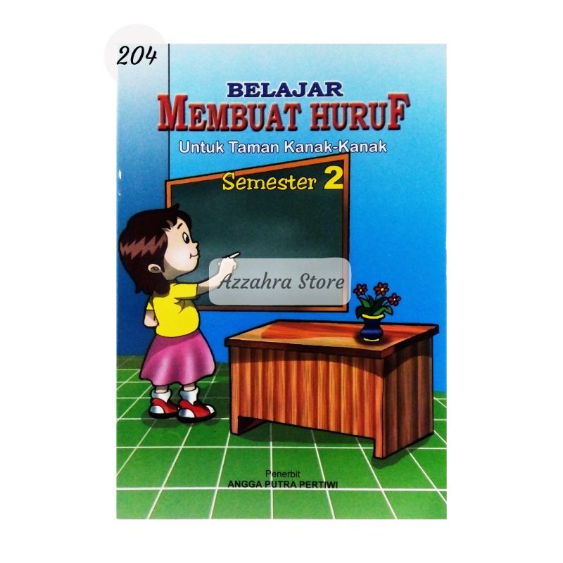 Jual Buku LKS Anak TK Paud Membuat Huruf Semester 2 | Shopee Indonesia