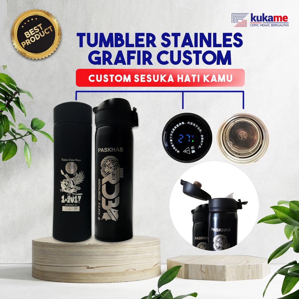Jual Tumbler Custom | Print Tumbler | Tumbler Grafir | Tumbler UV ...
