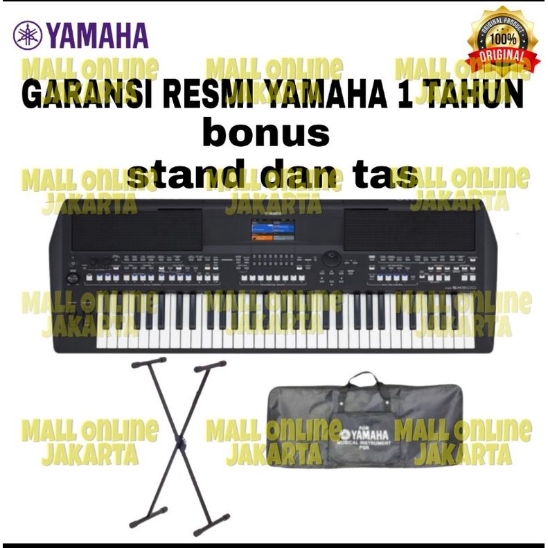 Jual Keyboard Yamaha Psr Sx600 Piano Orgen Tunggal Digital Sx 600 Original Psr 600 Shopee 0476