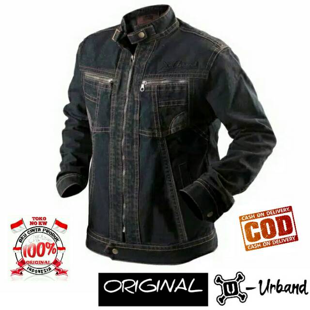 Jaket jeans cheap branded