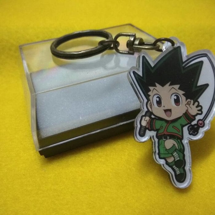 Jual PROMO gantungan kunci anime akrilik (bisa custom suka-suka