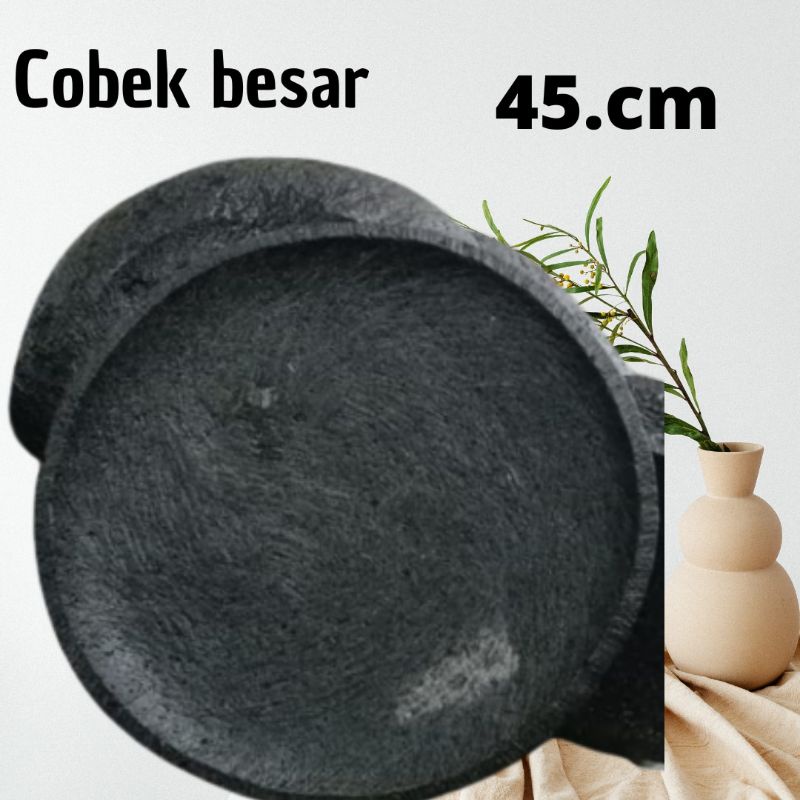 Jual Cobek jumbo 45 cm | Shopee Indonesia