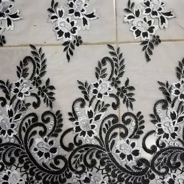 Jual Kain renda bahan brokat (/ meter) | Shopee Indonesia