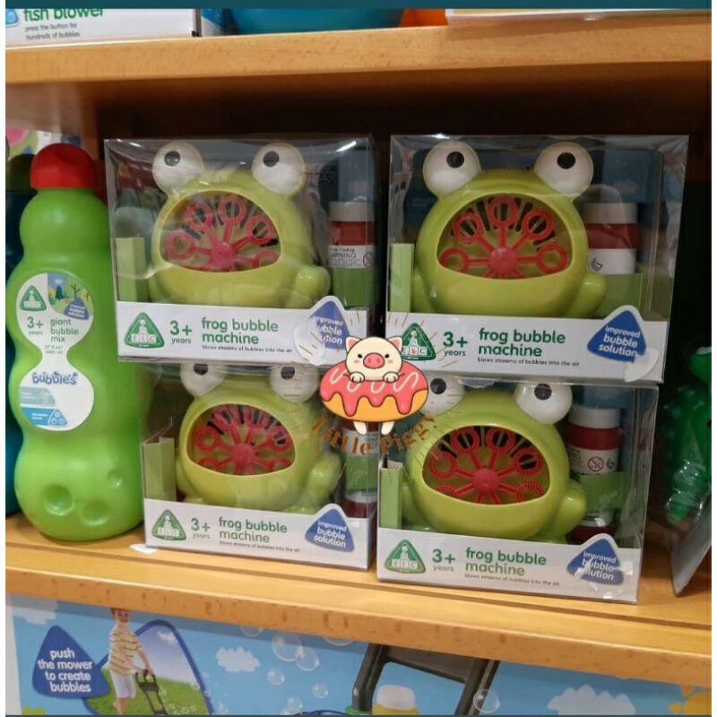 Elc frog 2024 bubble machine