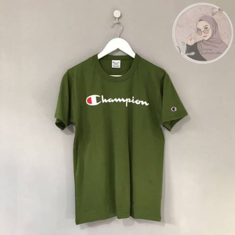 Kaos Champion Original Hijau