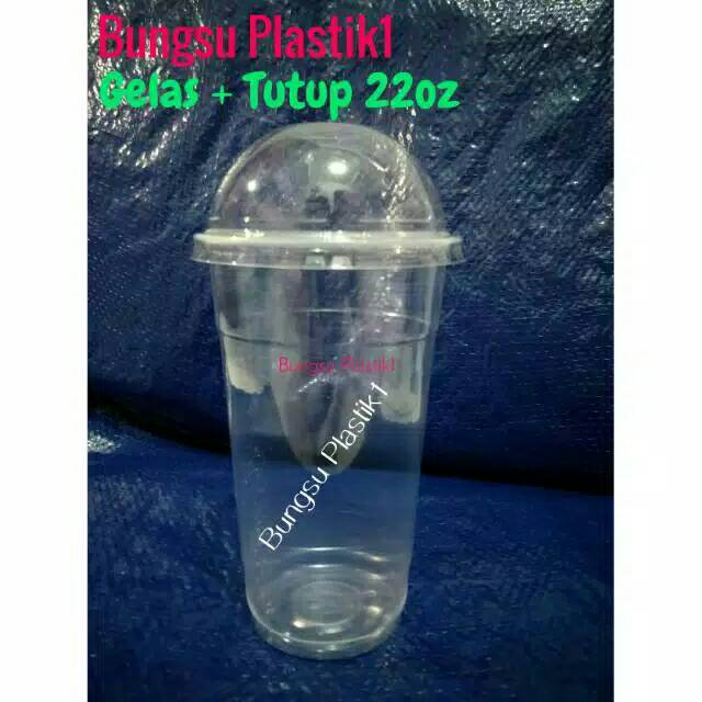 Jual 50 Pcs Gelas 22 Oz Cup Plastik Pp Tutup Domelid Cembung 22oz Polycup Thai Tea Gojek 6056