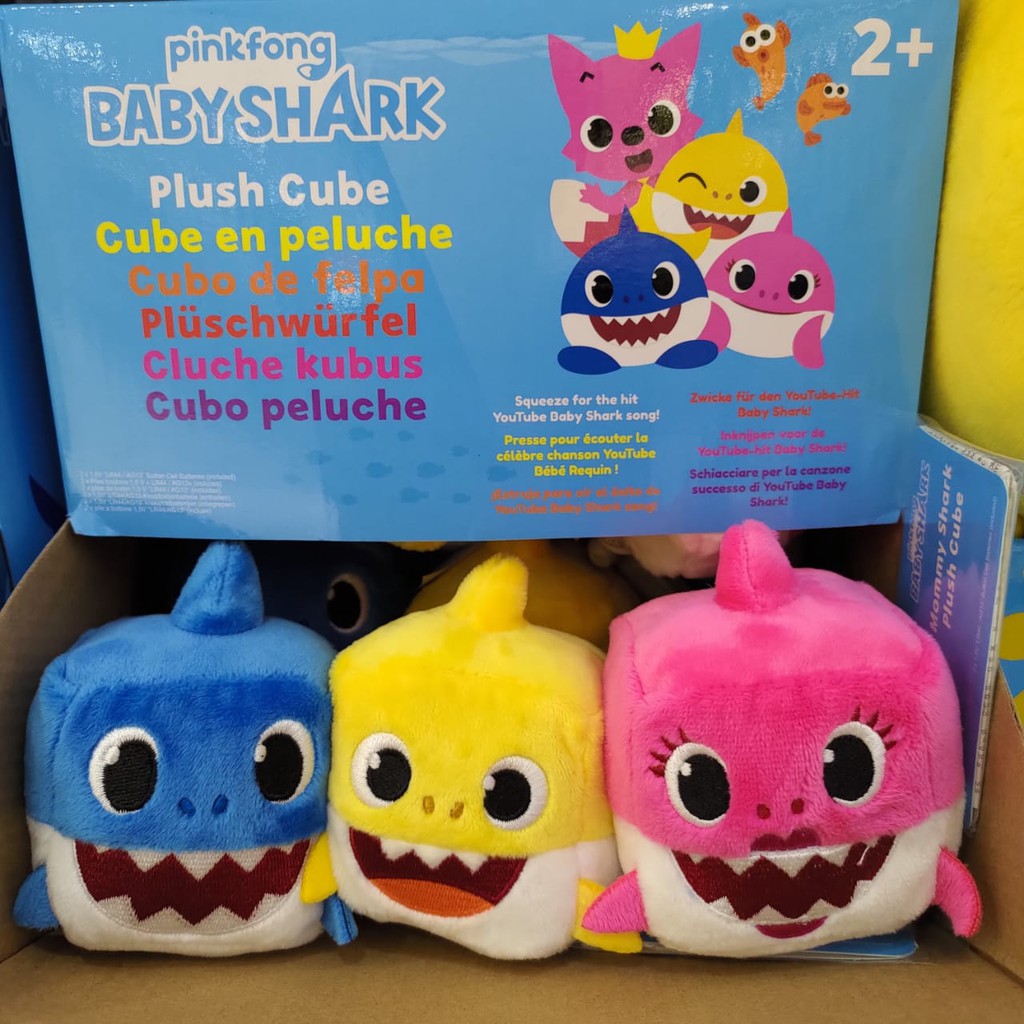 Jual Baby Shark Plush Cube Squeeze for Songs Boneka Baby Shark | Shopee ...