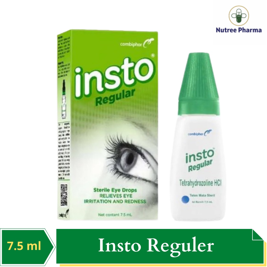 Jual Insto Obat Tetes Mata Steril Reguler Ml Shopee Indonesia