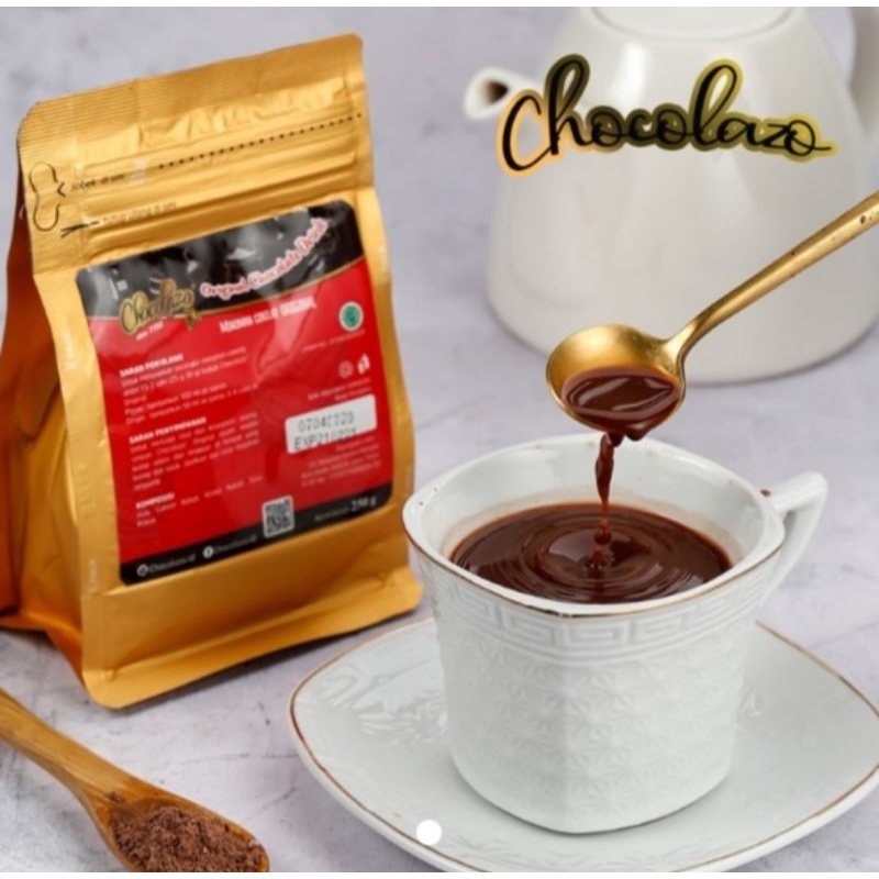 Jual Minuman Coklat Original Dark Chocolate Chocolazo 250 gr | Shopee ...
