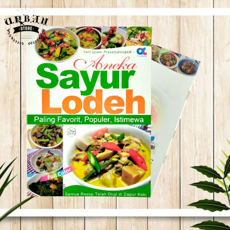 Jual Buku Aneka Sayur Lodeh Paling Favorit Shopee Indonesia