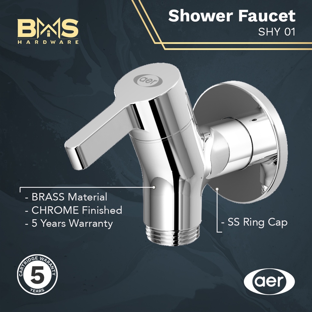 Jual AER Kran Shower Kuningan / Brass Shower Faucet / Kran Mandi - SHY ...