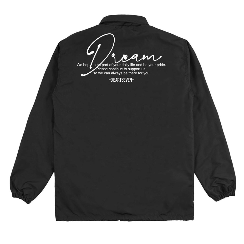 Jual Dieartseven - Coach Jacket Distro Pria Trsust Black | Shopee Indonesia