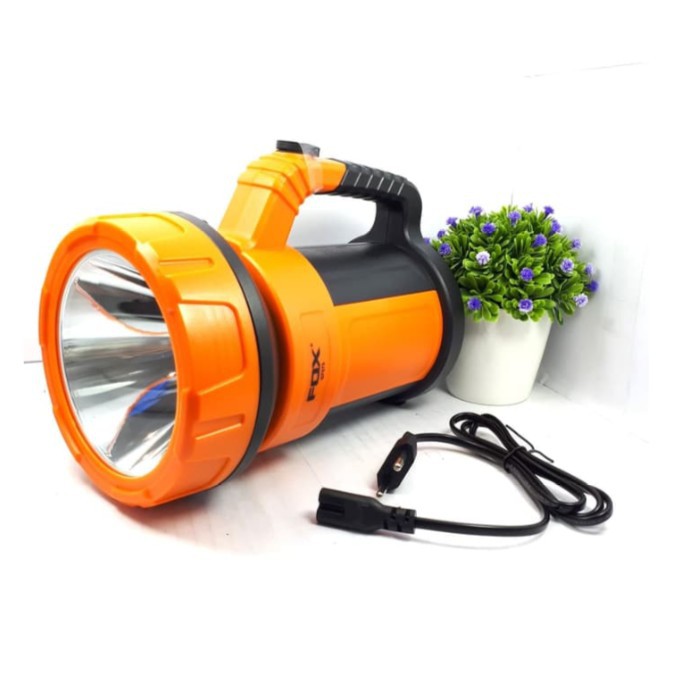 Jual Senter jumbo jarak jauh Fox GF 670 10W charge tanpa emergency ...
