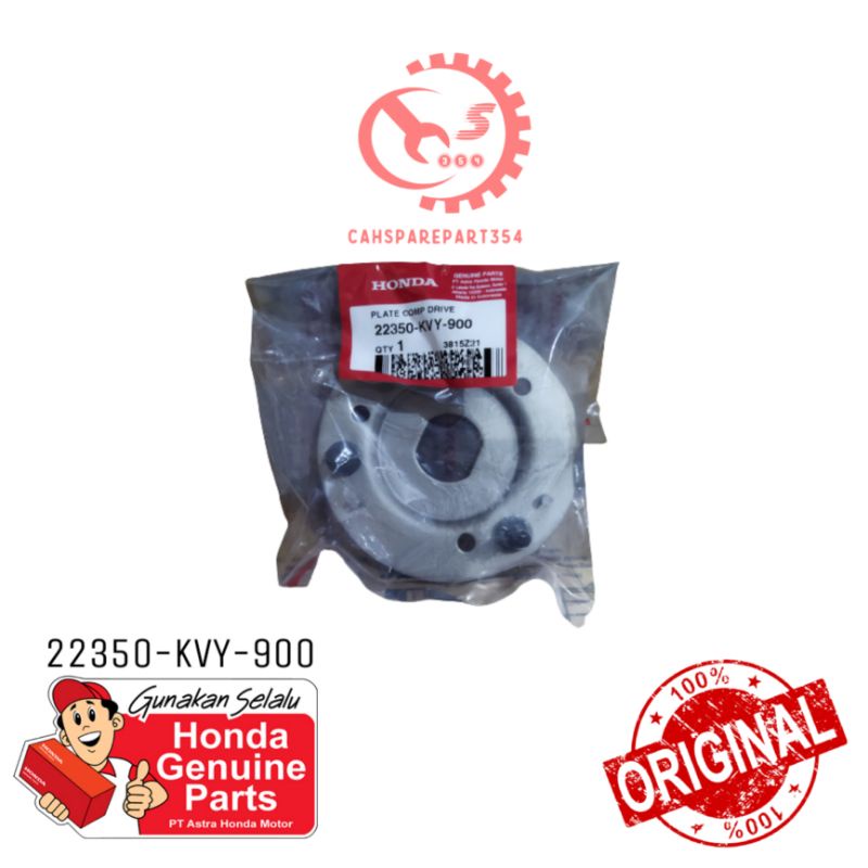Jual Plate Comp Drive ( Dudukan Kampas Kopling Ganda ) – BeAT Karbu ...