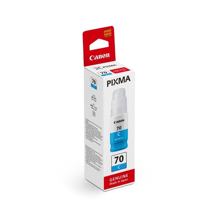 Tinta Original Canon 70 Cyan GI70C - Tinta Canon G5070 G6070 G7070 GM2070 GM4070 (2)