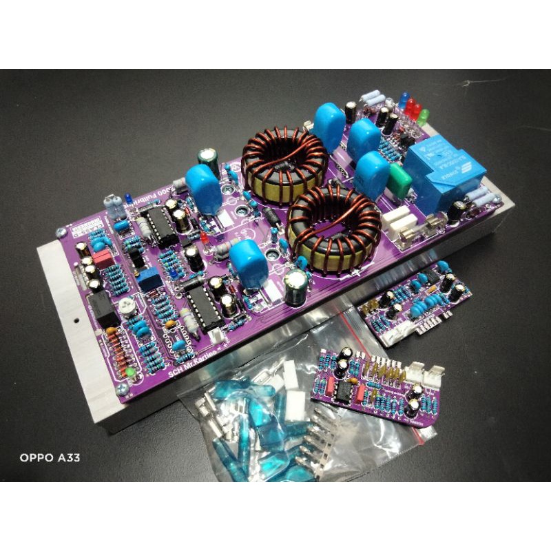 Jual POWER CLASS D FULLBRIDGE UCD 2500WATT + 2 BUFFER KOMPLIT | Shopee ...