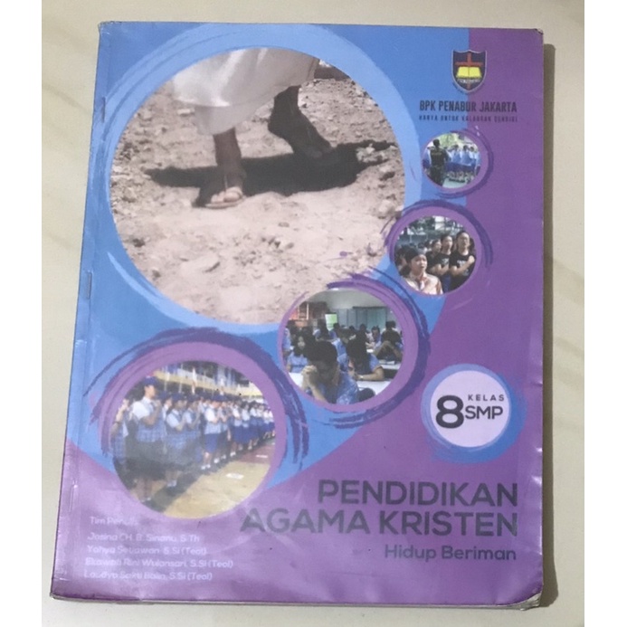 Jual Pendidikan Agama Kristen BPK PENABUR JAKARTA Untuk Kelas 8 SMP ...