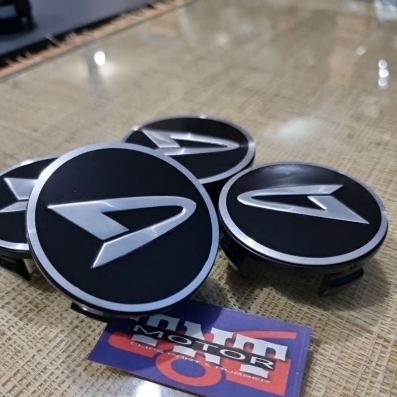 Jual dop roda dop velg 6.2cm plat embose All new terios SET 4PCS ...