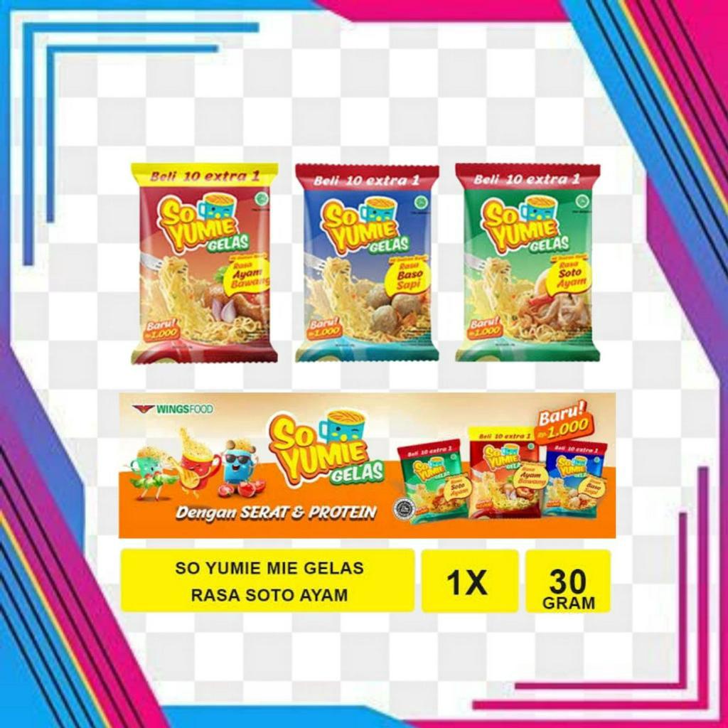 Jual So Yumie Gelas 30g Shopee Indonesia