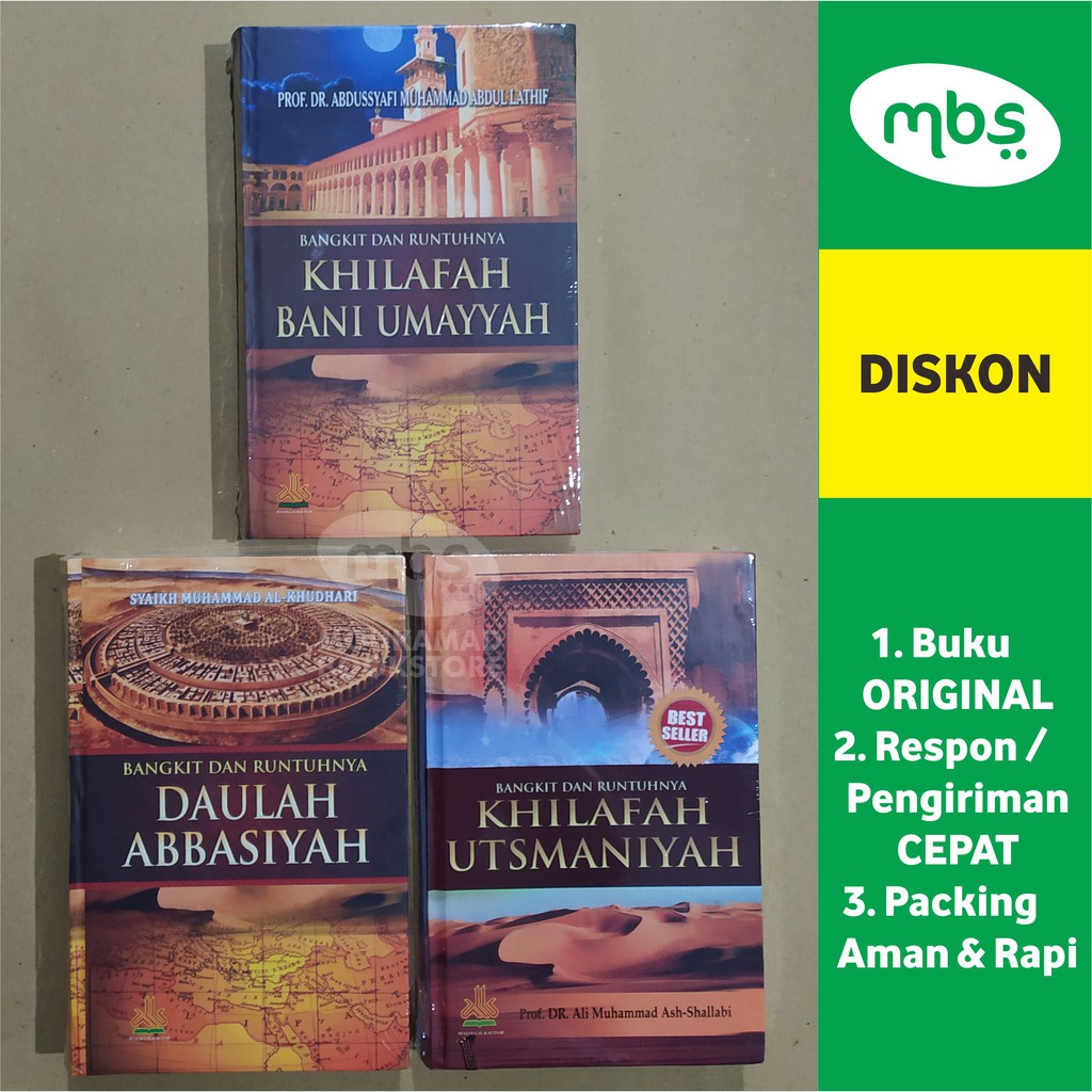 Jual PAKET BUKU SEJARAH ISLAM - KHILAFAH BANI UMAYYAH - DAULAH ...