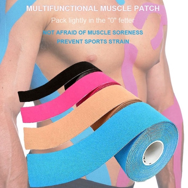 Jual OXY Kinesiology Tape Waterproof Fitness Sport Taping /Rekaman