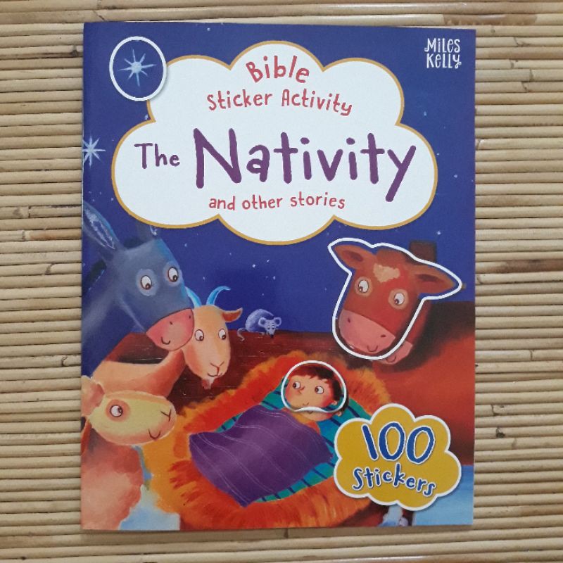 Jual 100 Stickers Nativity Bible Activity Stiker Cerita Alkitab Natal ...