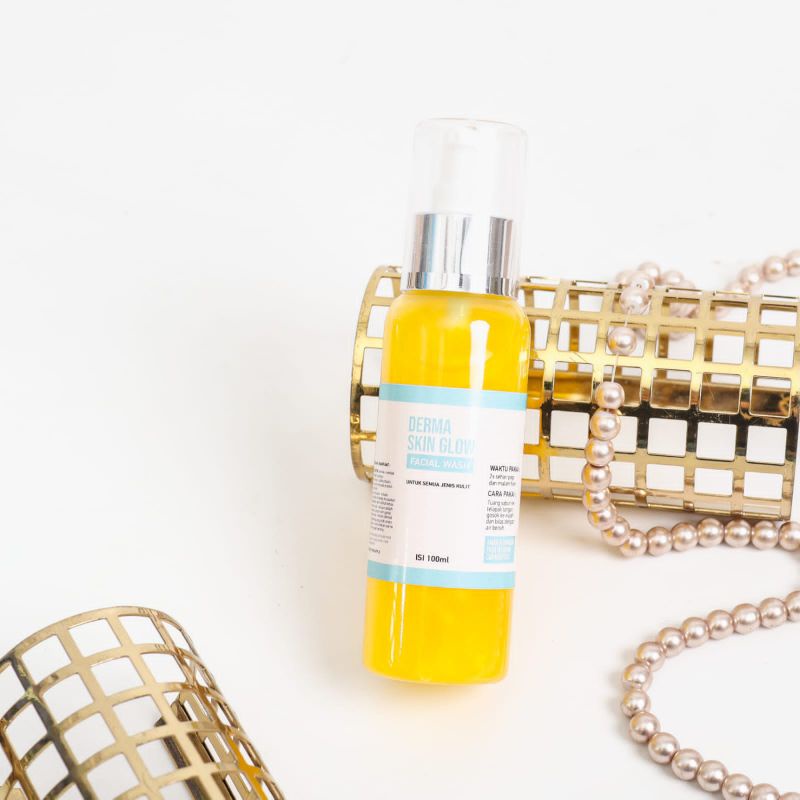 Jual DERMA SKIN GLOW FACIAL WASH 100ML Shopee Indonesia